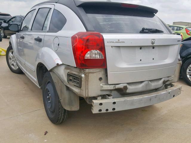 1B3HB48B18D577099 - 2008 DODGE CALIBER SX SILVER photo 9