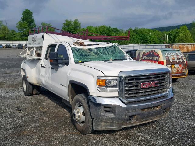 1GT421C81FF579220 - 2015 GMC SIERRA K35 WHITE photo 1