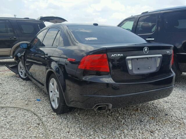 19UUA66245A073224 - 2005 ACURA TL BLACK photo 3