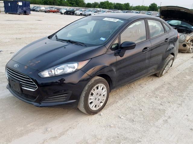 3FADP4AJ5JM139041 - 2018 FORD FIESTA S BLACK photo 2