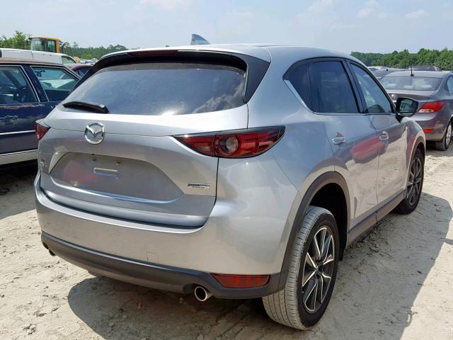 JM3KFADM1J0315599 - 2018 MAZDA CX-5 GRAND SILVER photo 4