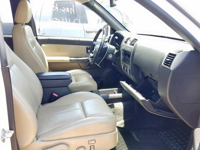 1GCJSDDEXA8128826 - 2010 CHEVROLET COLORADO L WHITE photo 5