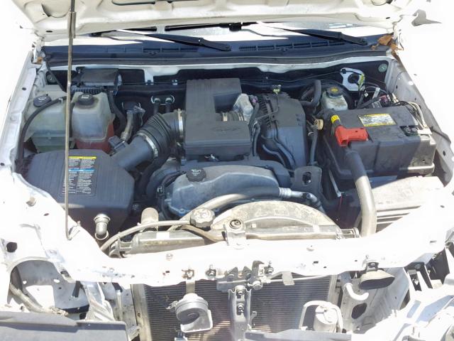 1GCJSDDEXA8128826 - 2010 CHEVROLET COLORADO L WHITE photo 7