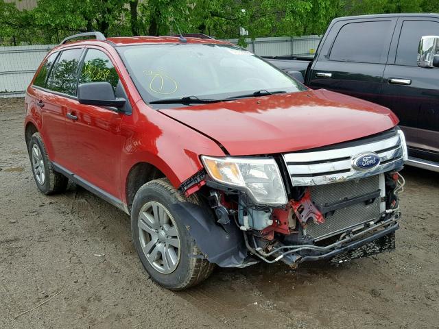 2FMDK3GC0ABB61263 - 2010 FORD EDGE SE RED photo 1