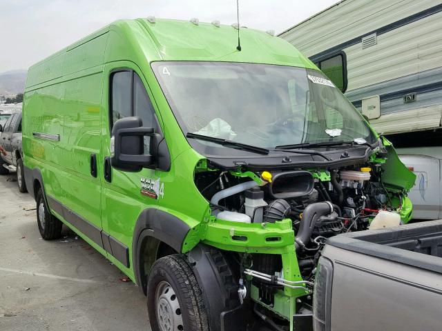 3C6URVJG6KE512511 - 2019 RAM PROMASTER 绿色 照片 1