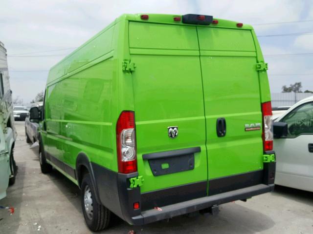 3C6URVJG6KE512511 - 2019 RAM PROMASTER 绿色 照片 3