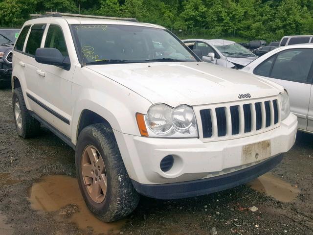 1J8GR48K57C506376 - 2007 JEEP GRAND CHER WHITE photo 1