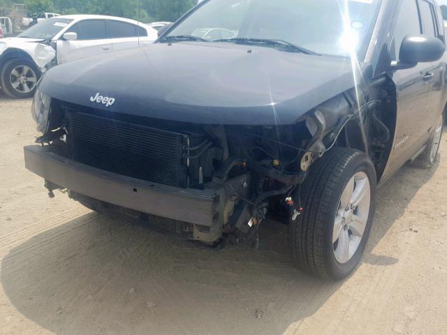 1C4NJCBA7GD560644 - 2016 JEEP COMPASS SP შავი ფოტო 9