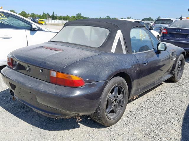 4USCH7321VLE02169 - 1997 BMW Z3 1.9 BLACK photo 4