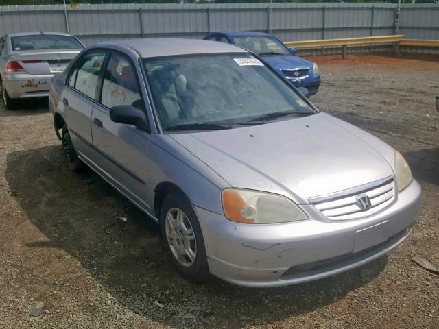 2HGES16281H540757 - 2001 HONDA CIVIC DX SILVER photo 1