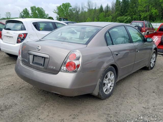 1N4AL11D85C185879 - 2005 NISSAN ALTIMA S GOLD photo 4