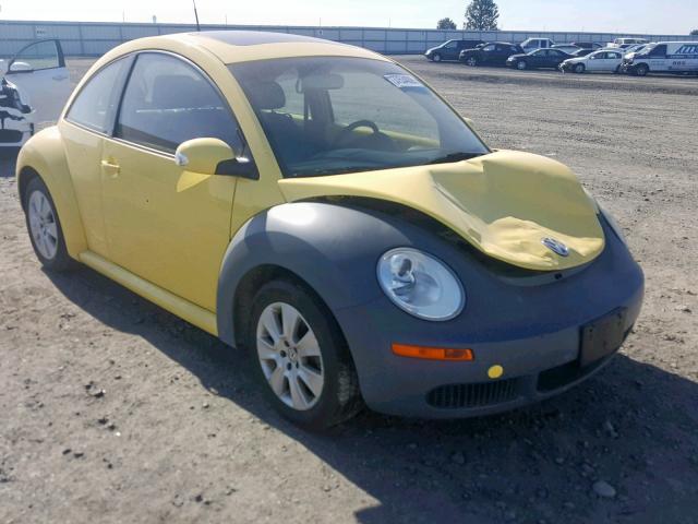 3VWRW31C68M506177 - 2008 VOLKSWAGEN NEW BEETLE YELLOW photo 1