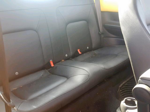 3VWRW31C68M506177 - 2008 VOLKSWAGEN NEW BEETLE YELLOW photo 6
