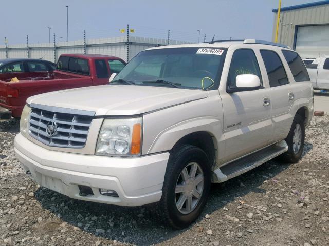 1GYEK63N35R117160 - 2005 CADILLAC ESCALADE L WHITE photo 2