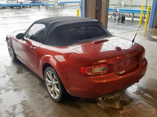 JM1NC2NF4E0236048 - 2014 MAZDA MX-5 MIATA MAROON photo 3