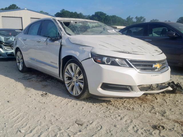 1G1165S35FU132513 - 2015 CHEVROLET IMPALA LTZ WHITE photo 1