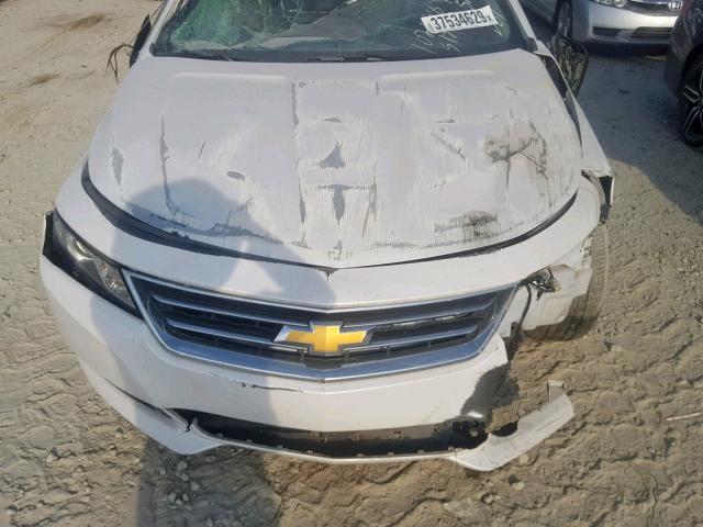 1G1165S35FU132513 - 2015 CHEVROLET IMPALA LTZ WHITE photo 7