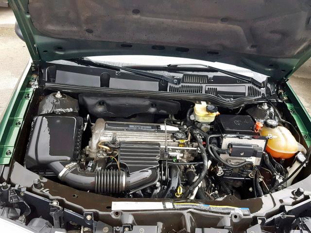 1G8AJ52F54Z127063 - 2004 SATURN ION LEVEL GREEN photo 7