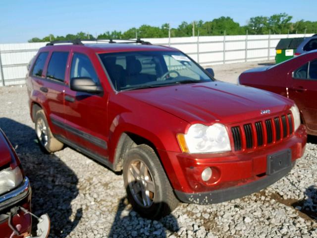 1J4GR48K15C539924 - 2005 JEEP GRAND CHER RED photo 1