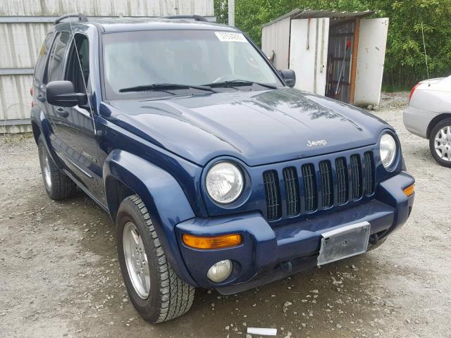 1J4GL58K82W328074 - 2002 JEEP LIBERTY LI BLUE photo 1