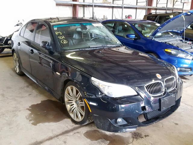 WBANW53588CT50945 - 2008 BMW 550 I BLACK photo 1