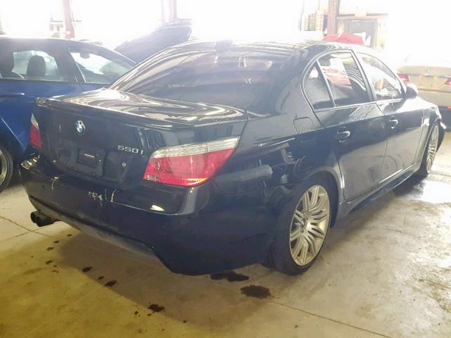 WBANW53588CT50945 - 2008 BMW 550 I BLACK photo 4