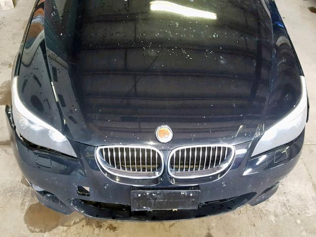 WBANW53588CT50945 - 2008 BMW 550 I BLACK photo 7