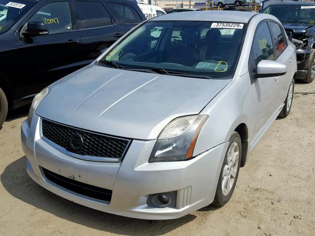 3N1AB6AP0BL677006 - 2011 NISSAN SENTRA 2.0 SILVER photo 2