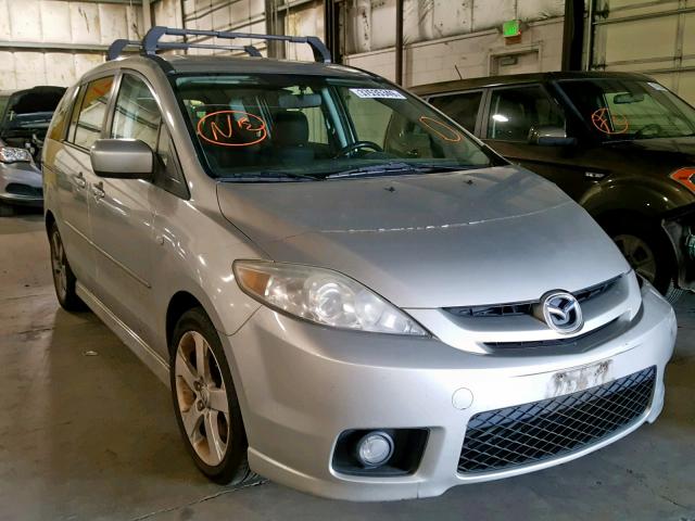 JM1CR293660100415 - 2006 MAZDA 5 SILVER photo 1