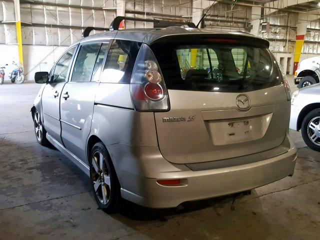 JM1CR293660100415 - 2006 MAZDA 5 SILVER photo 3