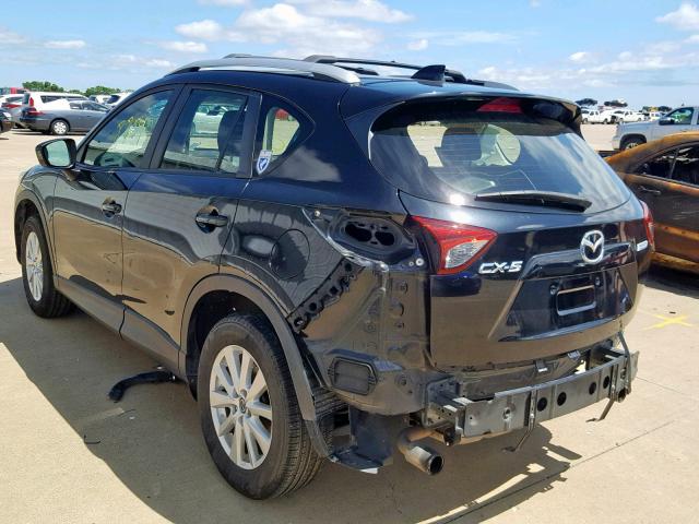 JM3KE2BE9E0328319 - 2014 MAZDA CX-5 SPORT BLACK photo 3