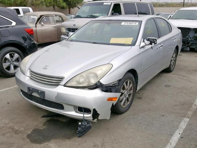 JTHBF30G730100847 - 2003 LEXUS ES 300 SILVER photo 2