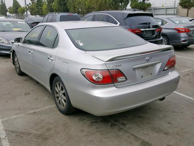 JTHBF30G730100847 - 2003 LEXUS ES 300 SILVER photo 3