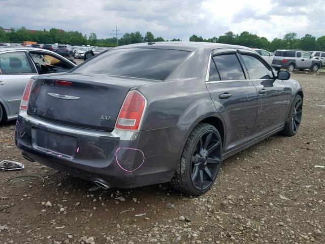 2C3CCAAG6EH378000 - 2014 CHRYSLER 300 CHARCOAL photo 4