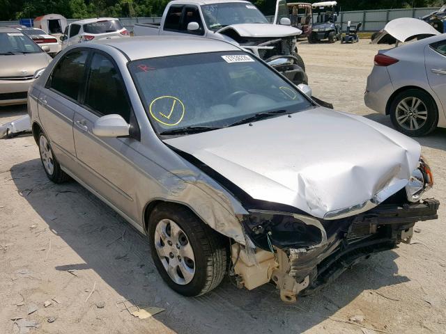 KNAFE221395598482 - 2009 KIA SPECTRA EX SILVER photo 1