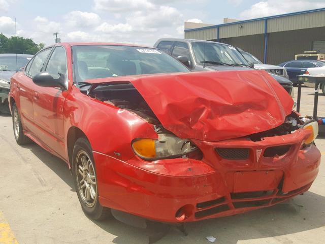 1G2NF52E53C237505 - 2003 PONTIAC GRAND AM S RED photo 1