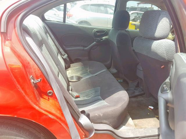 1G2NF52E53C237505 - 2003 PONTIAC GRAND AM S RED photo 6
