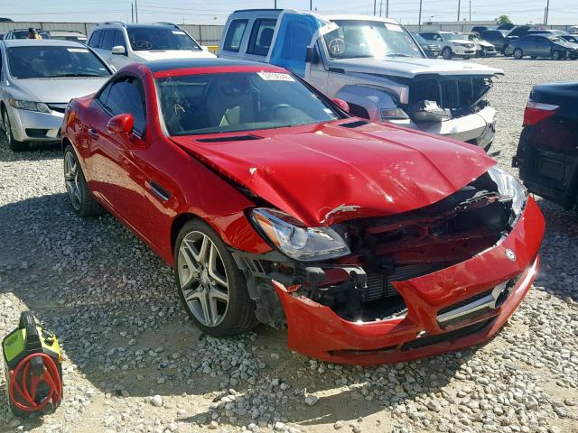 WDDPK4HA0FF104934 - 2015 MERCEDES-BENZ SLK 250 RED photo 1