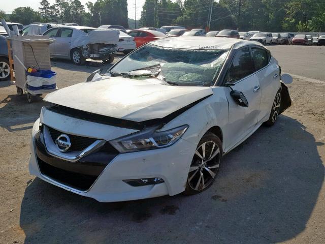 1N4AA6AP8HC413817 - 2017 NISSAN MAXIMA 3.5 WHITE photo 2