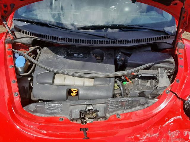 3VWCM31Y84M313062 - 2004 VOLKSWAGEN NEW BEETLE Qırmızı foto 7