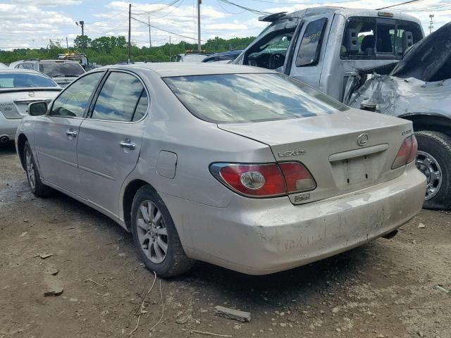 JTHBF30G620026559 - 2002 LEXUS ES 300 BEIGE photo 3