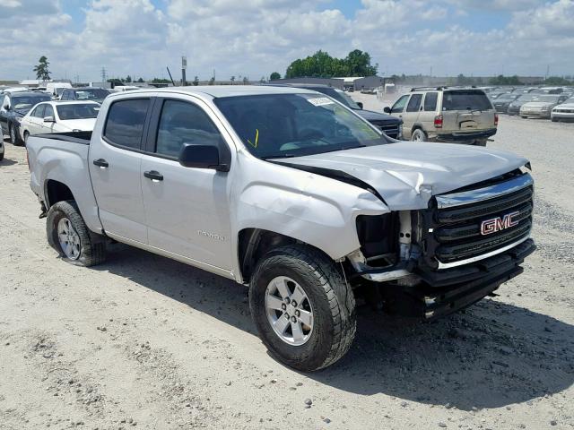 1GTG5BEA0J1129316 - 2018 GMC CANYON SILVER photo 1