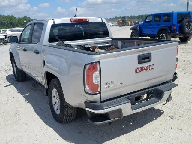 1GTG5BEA0J1129316 - 2018 GMC CANYON SILVER photo 3