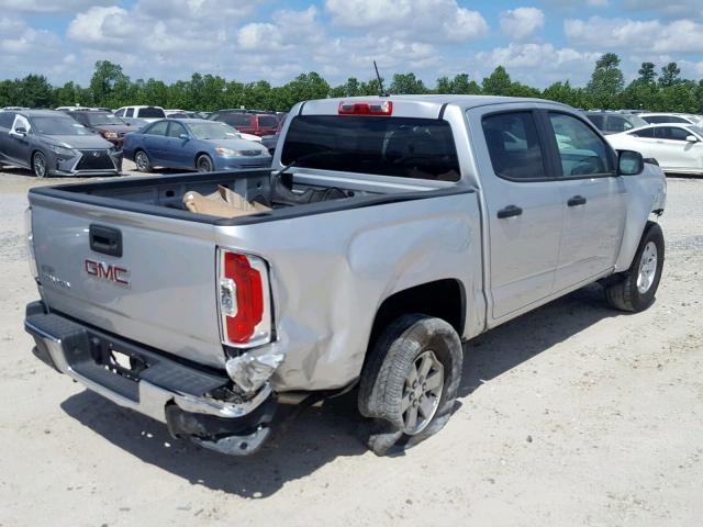 1GTG5BEA0J1129316 - 2018 GMC CANYON SILVER photo 4