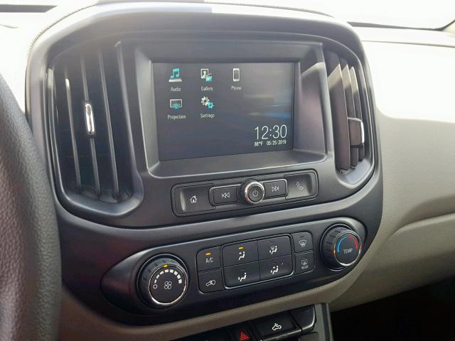 1GTG5BEA0J1129316 - 2018 GMC CANYON SILVER photo 9