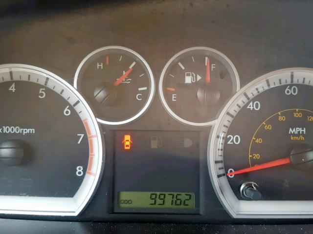 KL1TD56687B138921 - 2007 CHEVROLET AVEO BASE Сұр фото 8