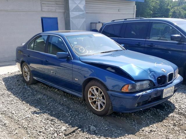 WBADT33443GF43890 - 2003 BMW 525 I BLUE photo 1