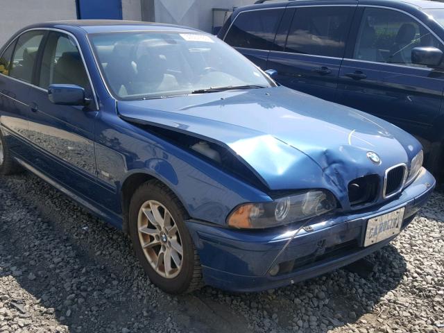 WBADT33443GF43890 - 2003 BMW 525 I BLUE photo 9