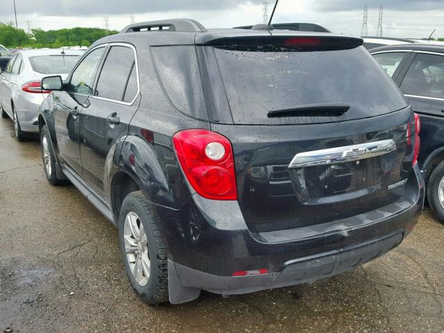 2GNALBEK2F6307999 - 2015 CHEVROLET EQUINOX LT BLACK photo 3