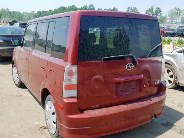 JTLKT324164126262 - 2006 TOYOTA SCION XB 红色 照片 3